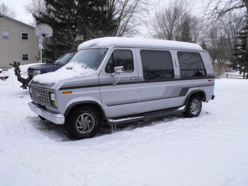 1991 ford e-150 van wheelchair lift handicapp van