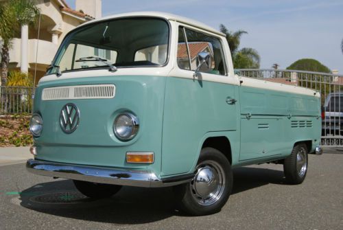 1968 vw transporter, porsche 912 motor, freeway transmission, ground-up restored