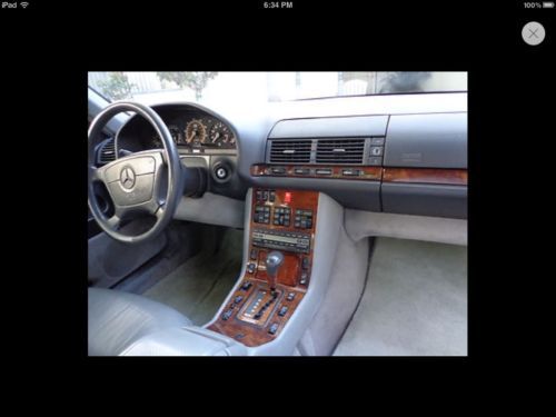 1992 Mercedes-Benz 600SEL Base Sedan 4-Door 6.0L, US $3,500.00, image 5