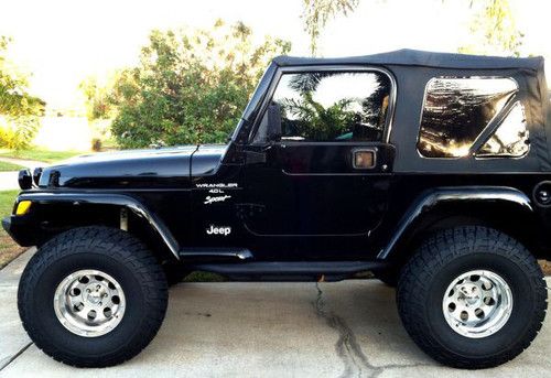 Jeep wrangler sport 4x4