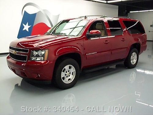 2013 chevy suburban lt 4x4 sunroof htd leather dvd 18k texas direct auto