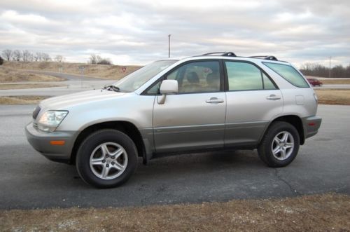 Lexus rx300 v6 auto awd 4x4 1 owner sunroof leather loaded