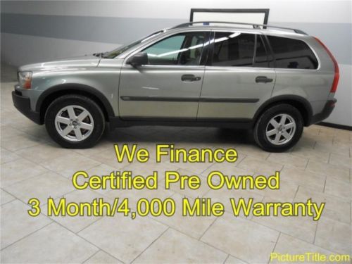 06 volvo xc90 awd 3rd row leather heated seats sunroof warranty finance texas