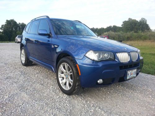 2008 bmw x3 3.0si sport utility 4-door 3.0l