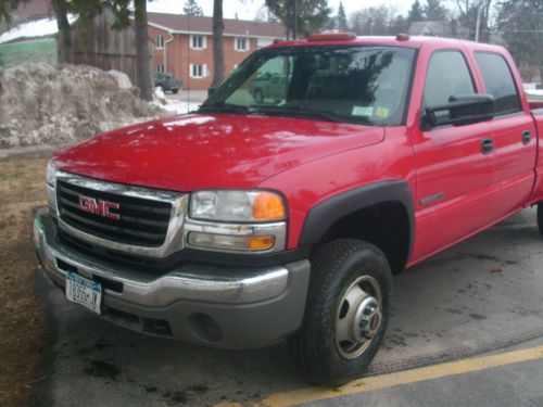 2007 gmc sierra classic 3500 crew cab dually pickup truck