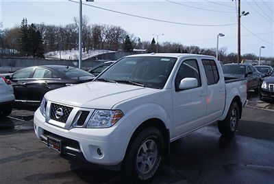 2013 frontier crew cab 4x4 pro-4x ipod rockford bedliner rear camera xm 481 mile