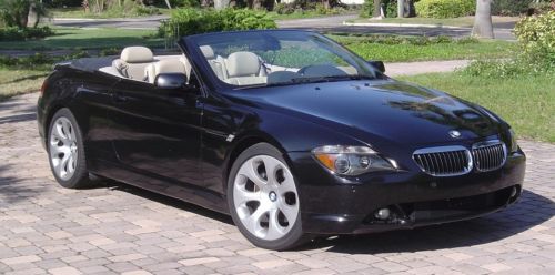 Bmw 645ci convertible fully loaded fully serviced