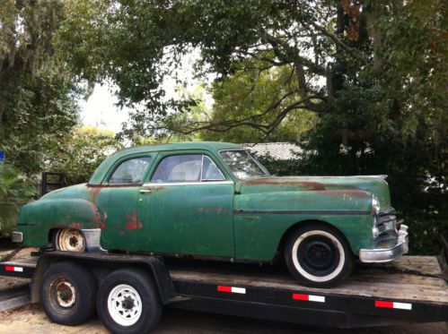 1950 dodge coronet 2 door sedan for restoration barn fresh!!  no title florida