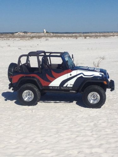 Denver broncos jeep wrangler mile high edition