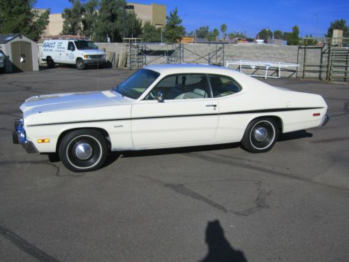 1974 plymouth duster; documented arizona classic; second owner