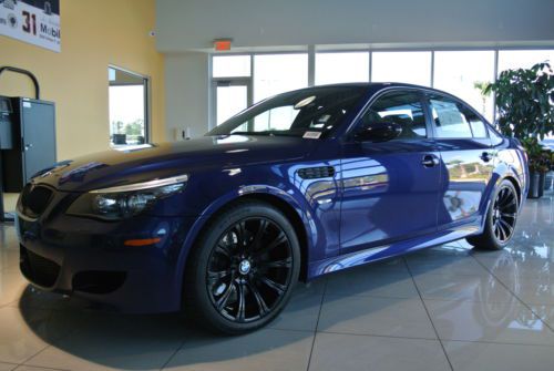 Powerful, luxurious, and unique - 2008 interlagos blue metallic bmw m5