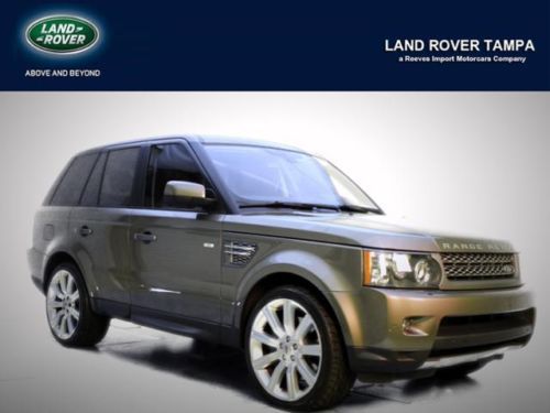 2011 land rover range rover sport 4x4 4dr low mile bluetooth sunroof 6-speed a/t