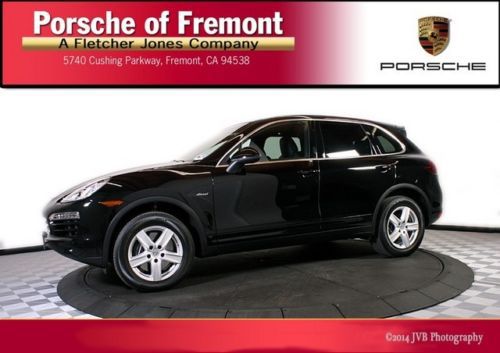 2013 porsche cayenne diesel, low miles, premium pkg plus, heated seats!