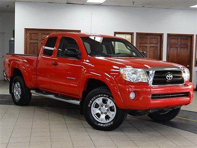 2005 toyota tacoma sr5 access cab 4wd trd off-road red/gry auto 4.0l v6 4dr wow