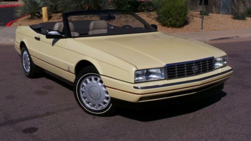 1993 cadillac allante roadster, 4.6l northstar, one of only 88 flax pearls built