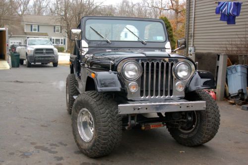 1978 jeep cj7 cj 7 v8 chevy 350 rust free bondo free arizona jeep build