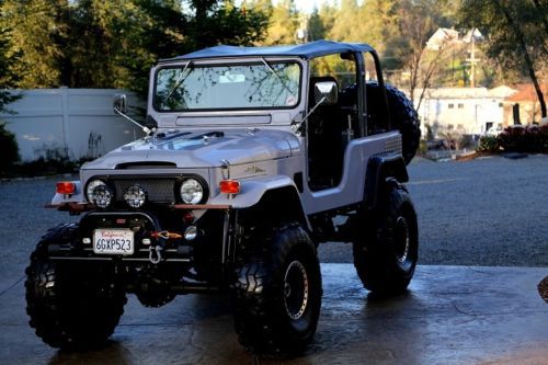 California toyota landcruiser fj40 4x4 rockcrawler custom fuel injected clean