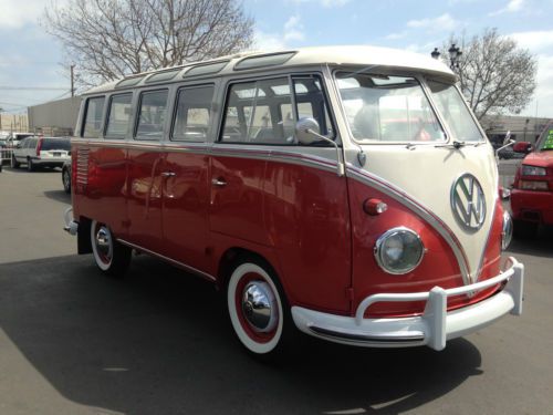 1960 volkswagen samba ****************23 window**************rag top************