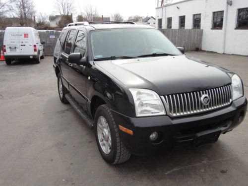 2003 mercury mountaineer premier edition awd 4x4 suv loaded leather needs work