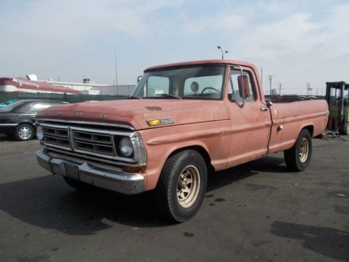 1972 ford f-250, no reserve