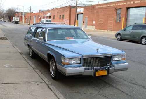 1990 cadillac fleetwood brougham custom station wagon