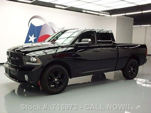 2013 dodge ram express quad 5.7l hemi 6-pass 20&#039;s 9k mi texas direct auto