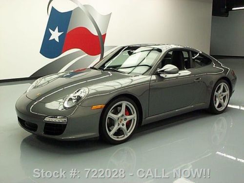 2009 porsche 911 carrera s sport chrono sunroof nav 24k texas direct auto