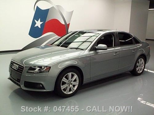 2011 audi a4 2.0t quattro premium awd turbo sunroof 25k texas direct auto