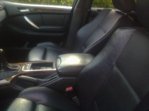 BMW X5 - 2003 Charcoal grey 4.4i black interior wood trim - very low milage, image 3