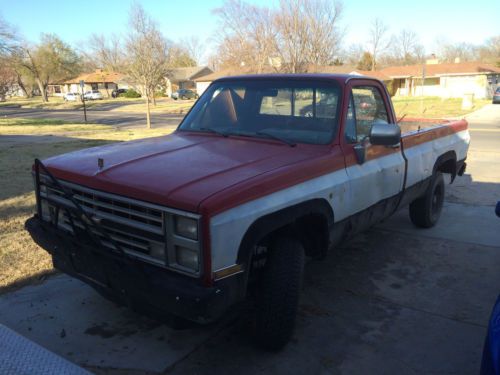 1987 chevy 4x4 5.0tbi 4 speed manual