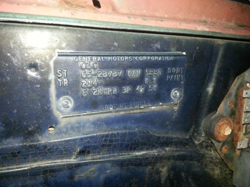 1965 Pontiac Le Mans Parts Project Restoration Race Car Texas Vehicle, image 9