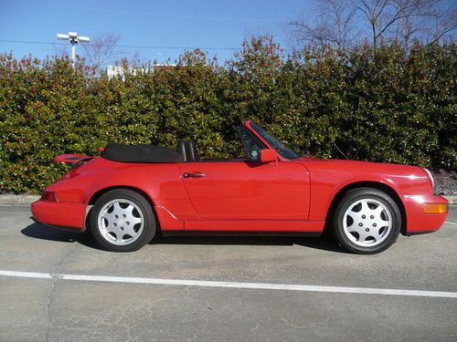 1990 porsche 911 cabriolet, 77k, video, just stunning!!