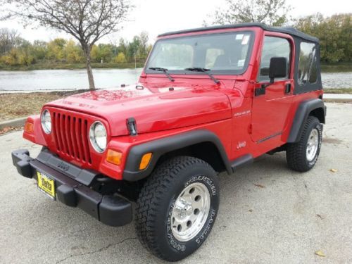 2002 jeep wrangler se sport utility 2-door 2.5l