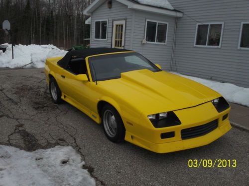 1992 chevrolet camaro z28 convertible