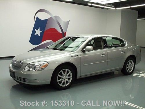 2008 buick lucerne cxl climate leather alloy wheels 73k texas direct auto