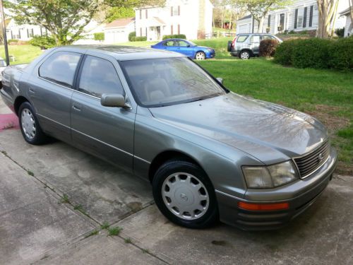 1995 lexus ls400 lt li v8 base sedan 4-door