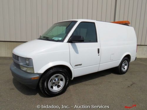 Chevrolet astro cargo work van 4.3l auto storage bins compartments bidadoo