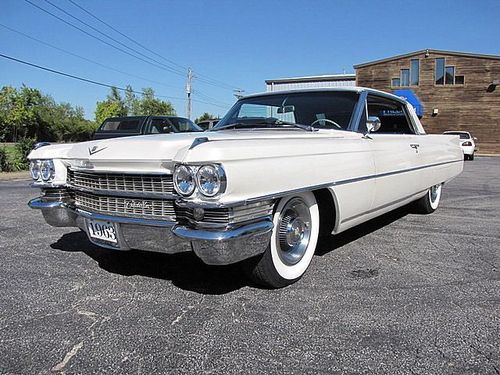 1963 cadillac 2 door deville show quality air conditioning elvis give away car