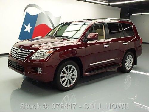 2011 lexus lx570 4x4 sunroof nav dvd rear cam 20&#039;s 37k texas direct auto