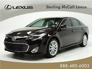 13 avalon navigation blis jbl sunroof rear cam bluetooth htd seats