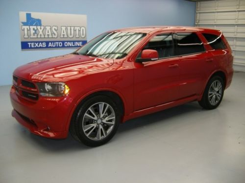 We finance!!!  2013 dodge durango r/t hemi nav heated leather 18k mi texas auto