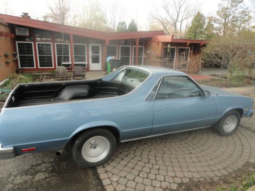 1986 elcamino, auto air, 6 cyl fuel injected, ready for the car shows!