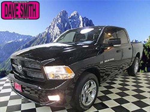 12 ram 1500 sport crew cab 4x4 hemi sunroof navigation adjustable pedals tow