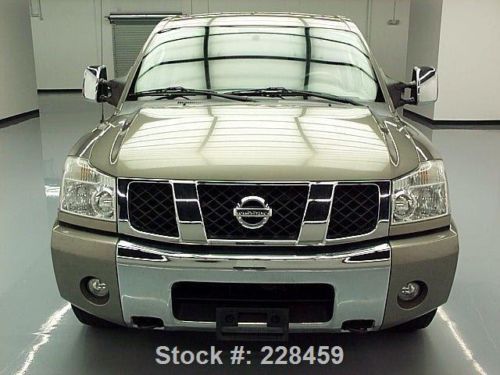 2007 NISSAN TITAN LE CREW HTD LEATHER SIDE STEPS 57K MI TEXAS DIRECT AUTO, US $18,980.00, image 2