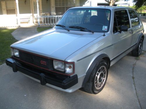 1984 volkswagen gti, exceptional, unrestored condition