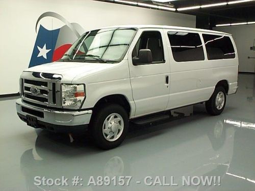 2010 ford e150 van pool 9pass cd player park assist 46k texas direct auto