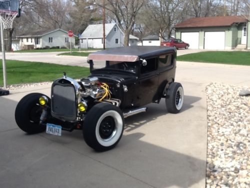 1930 model a sedan,  rat rod