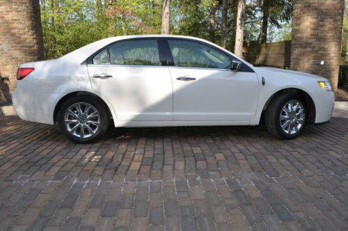 2011 MKZ .NO RESERVE.Leather/Navi/Moon/Heat/Cool/Sensors17's//Salvage/Rebuilt, image 4