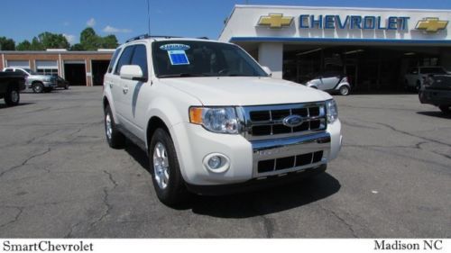 2012 ford escape limited 4x2 sport utility sunroof leather 2wd suv 1 owner truck