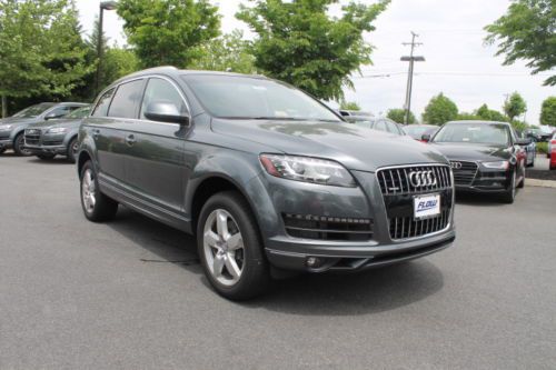 new q7 audi tdi suv leather sunroof quattro led lights gray, US $52,000.00, image 2